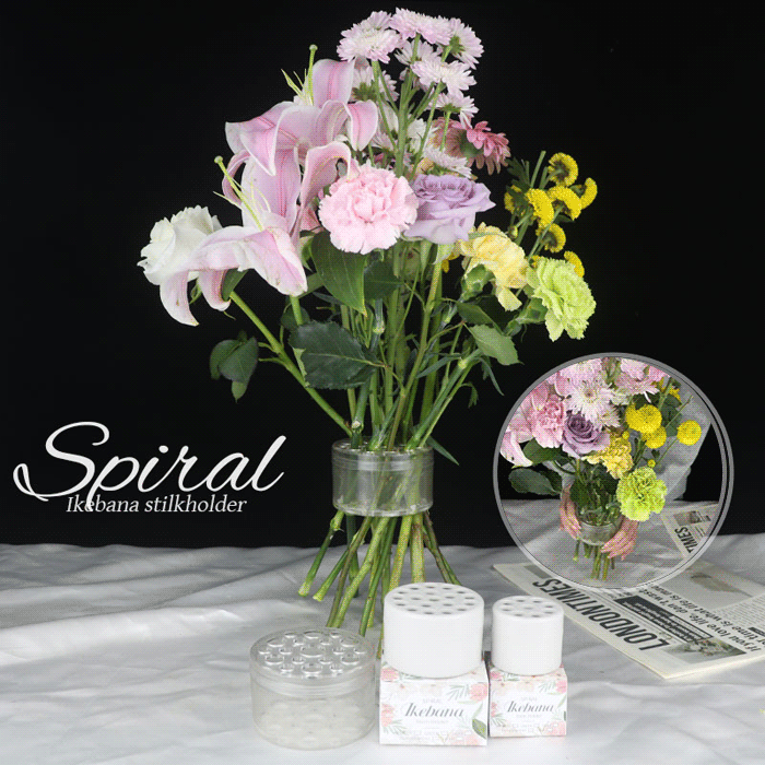 Spiral Ikebana Stangholder - Forbedret odel