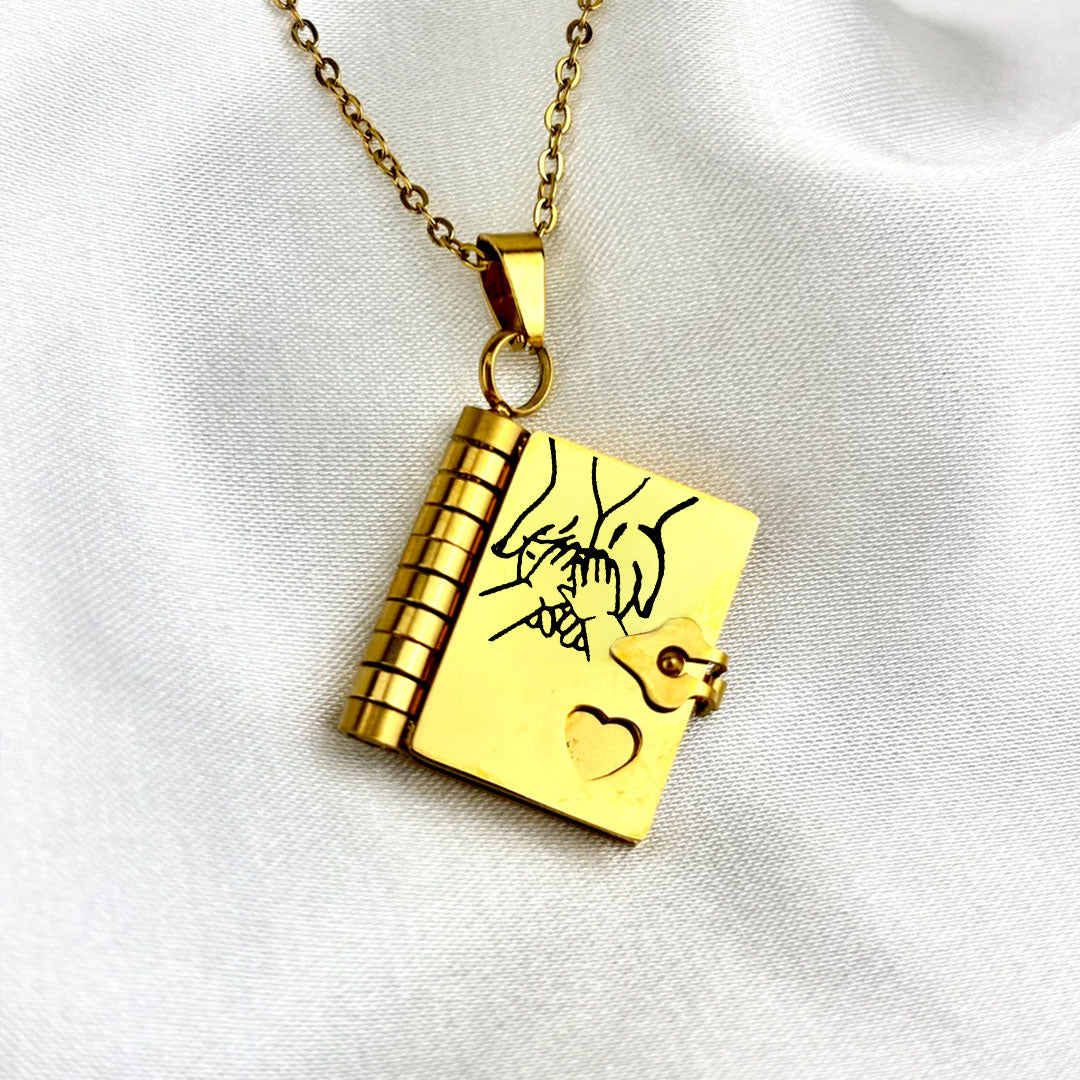 Regalo para mi hija - Collar libro "Mi hija increíble