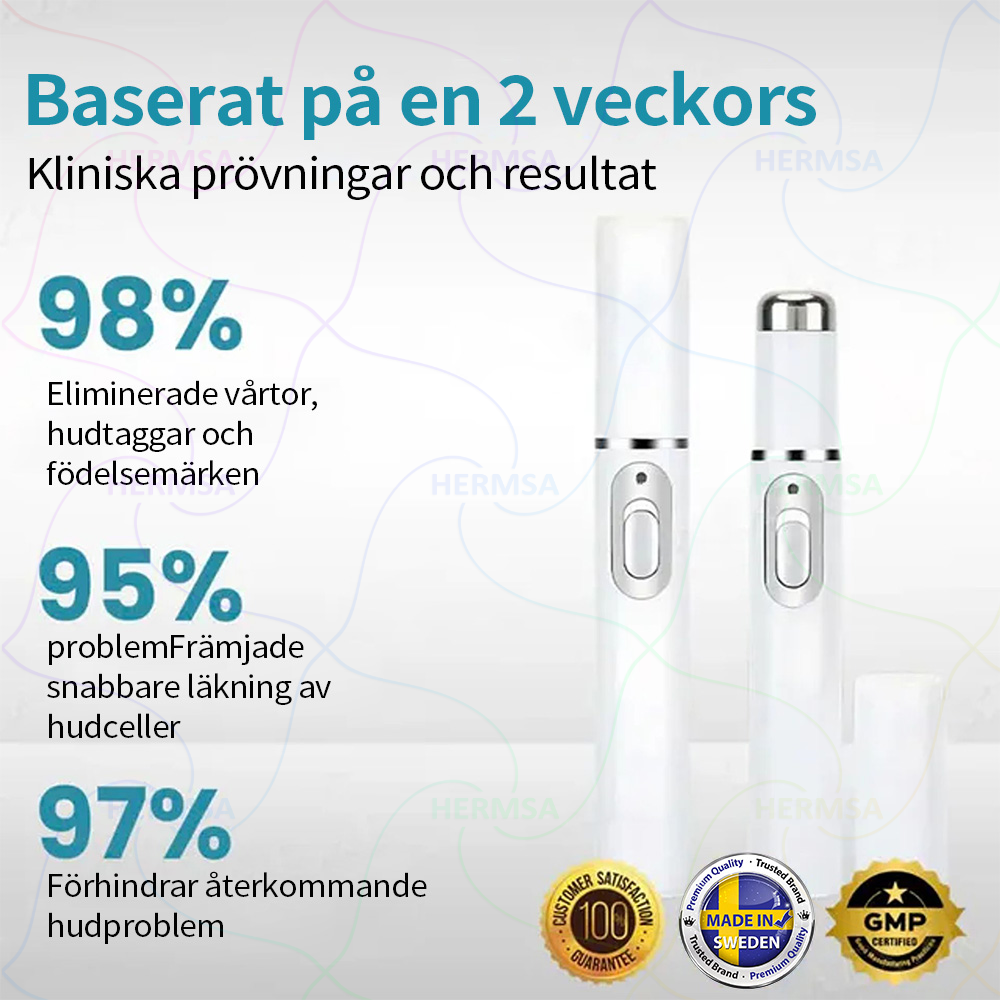 Lápiz láser no invasivo Hermsa® - Eliminación de marcas de nacimiento y verrugas (🔥 Último día 80% de descuento)