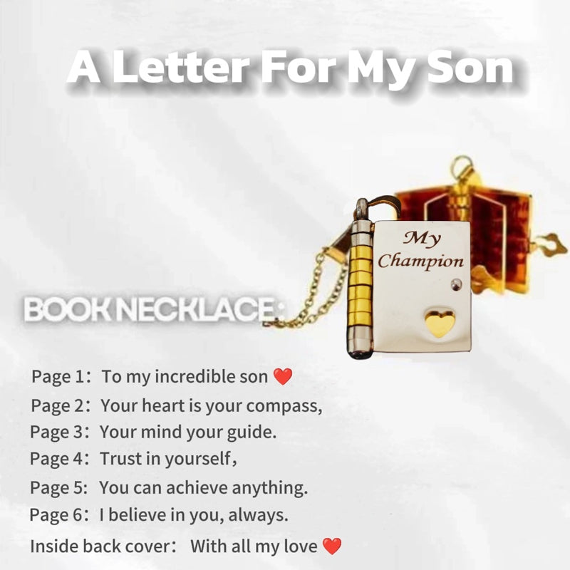 Regalo para mi hija - Collar libro "Mi hija increíble