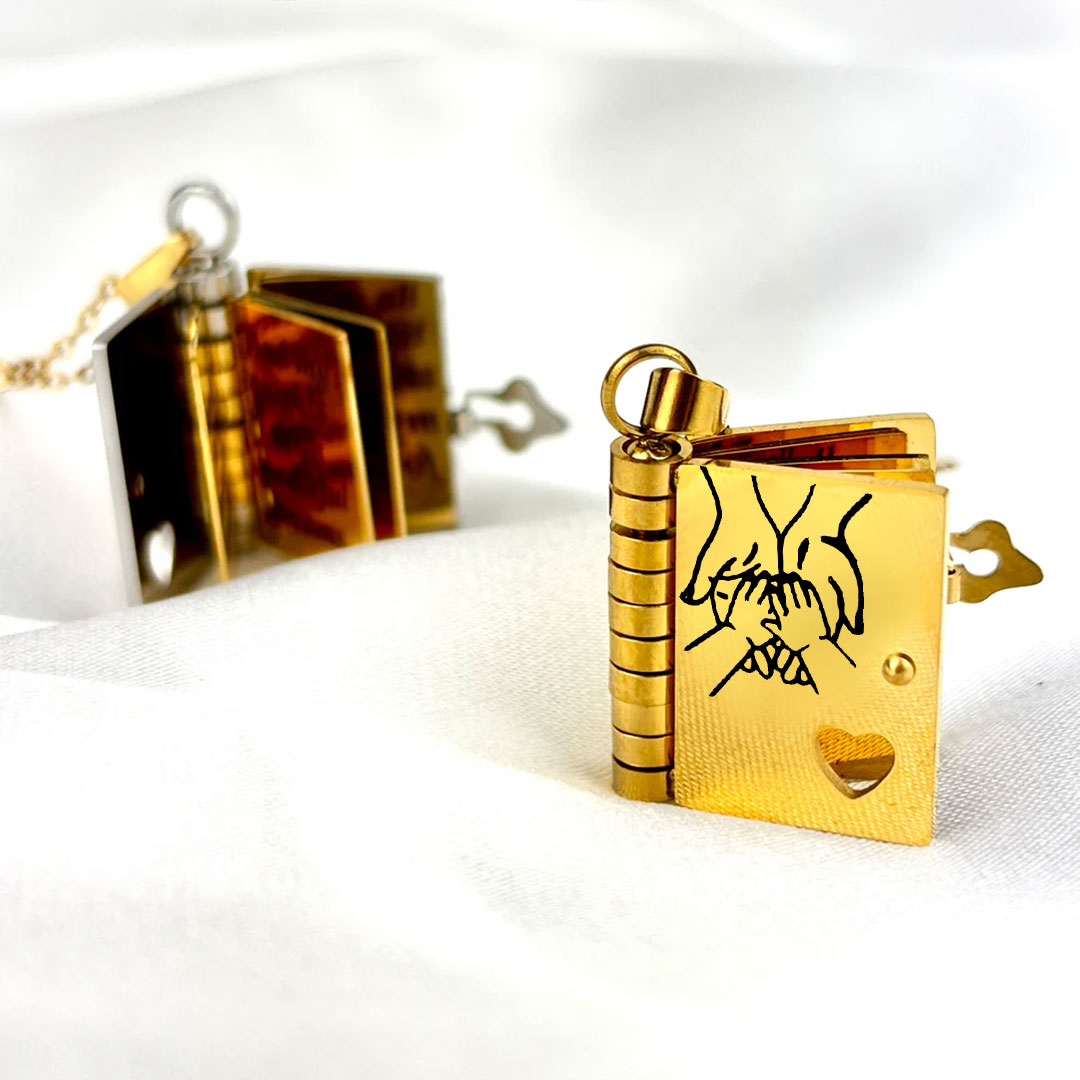 Regalo para mi hija - Collar libro "Mi hija increíble