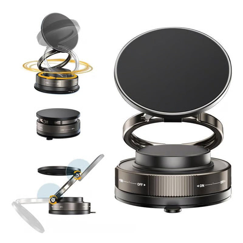 🔄Soporte magnético ajustable 360📱🚗