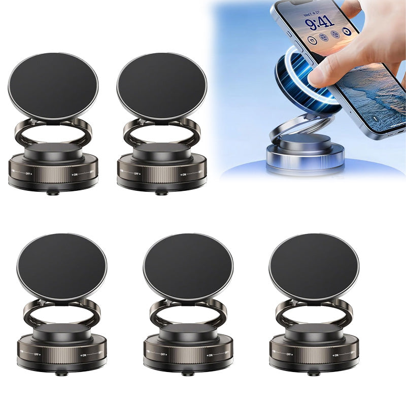 🔄Soporte magnético ajustable 360📱🚗