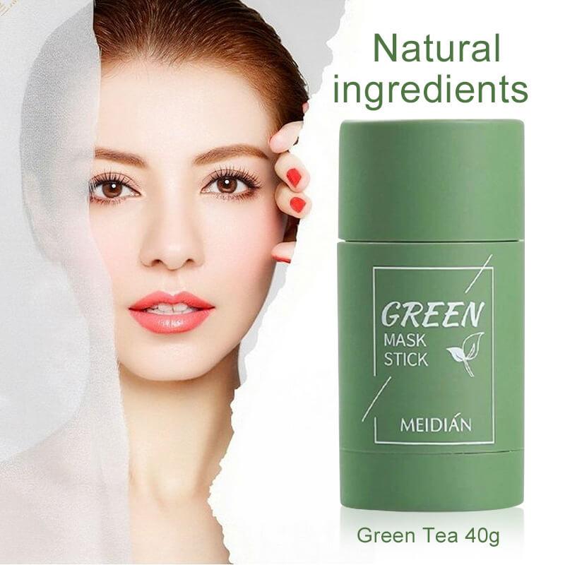 Mascarilla limpiadora desintoxicante de té verde