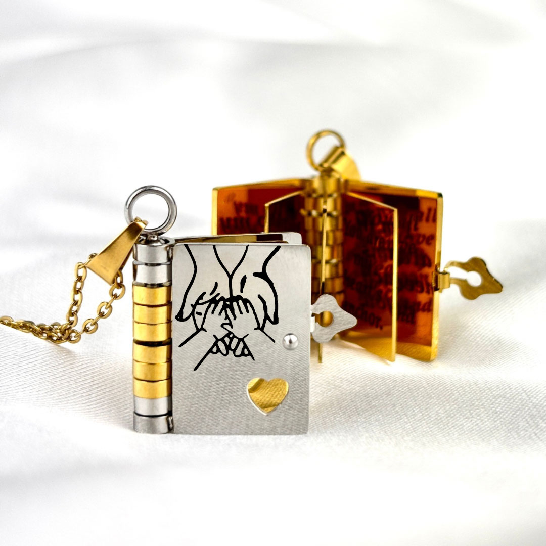 Regalo para mi hija - Collar libro "Mi hija increíble