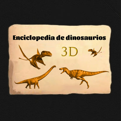 ⏰Precio mínimo histórico: Ahorre 60%-🦖3D Enciclopedia Prehistórica Dinosaurios📙HARDCOVER (🔥BUY 2 ENVÍO GRATIS)