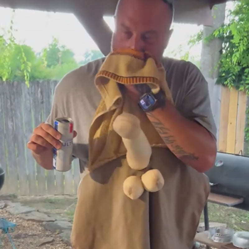 Delantal de broma del chef