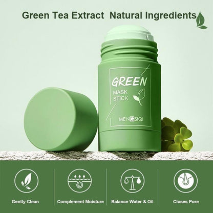 Mascarilla limpiadora desintoxicante de té verde