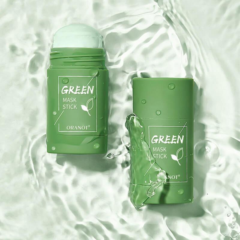 Mascarilla limpiadora desintoxicante de té verde